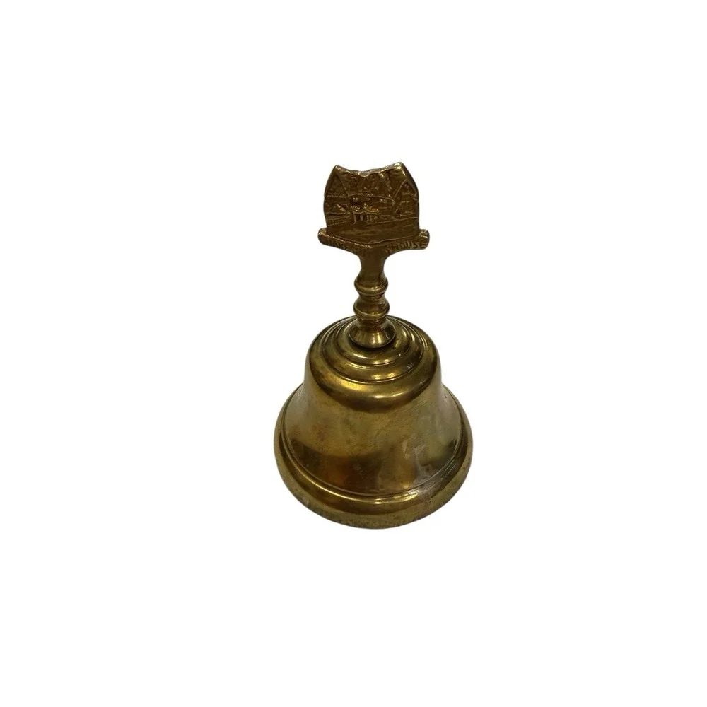 Shakespeare House Stratford Vintage solid brass‎ desk bell